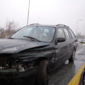 Ongeval door sneeuw A44 18,5 Leiden